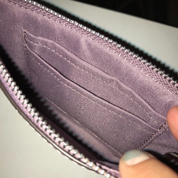 Coach Purple Wristlet - Picture 3 of 3